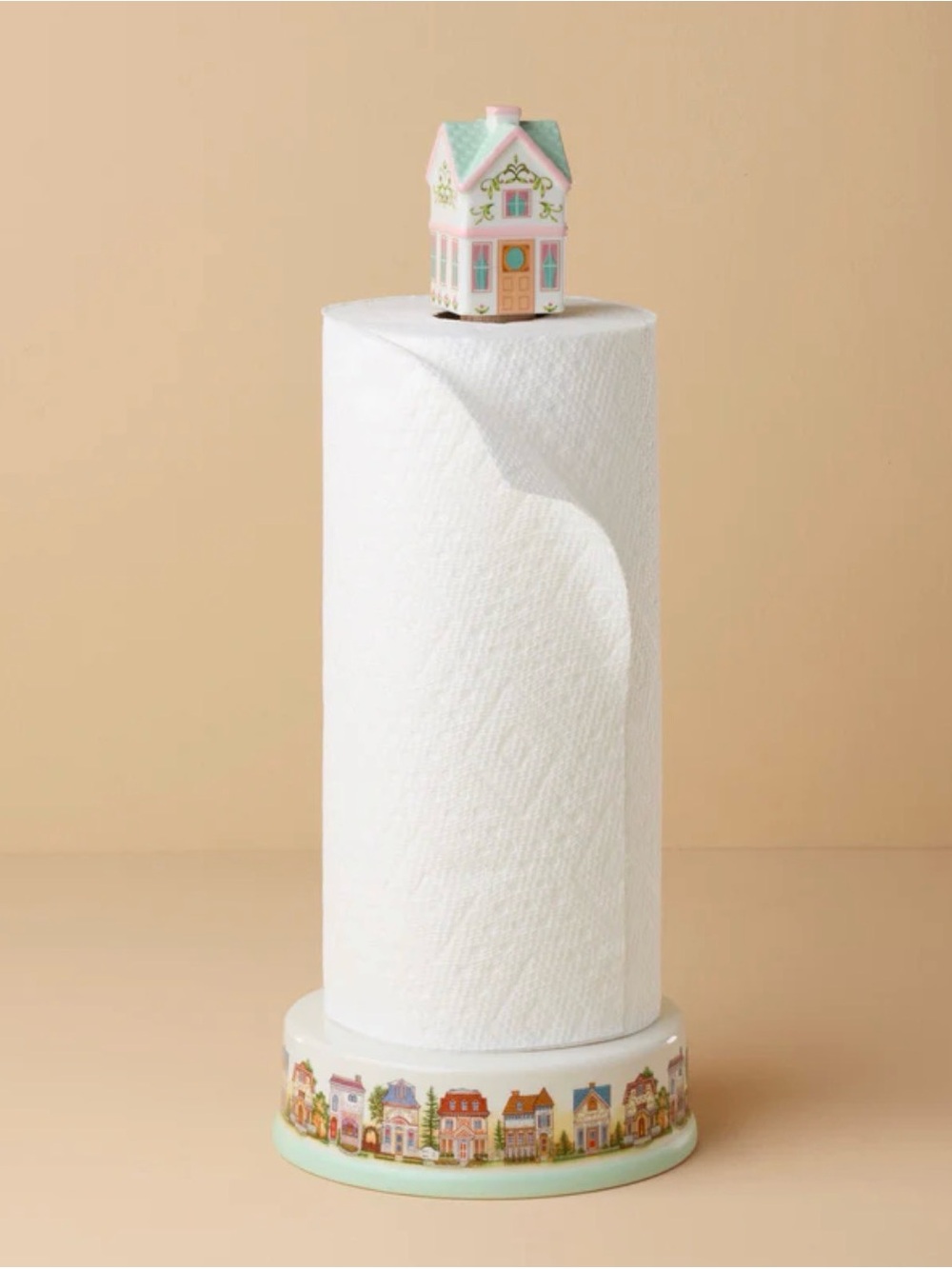 NIB Lenox Spice Village Paper Towel Holder
